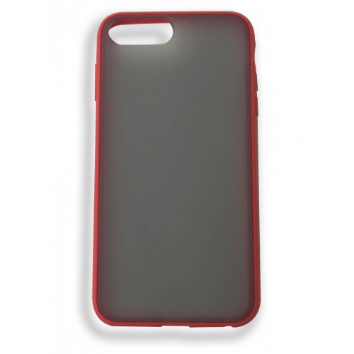 iPhone 7/8 Plus Smoke Transparent Twotone Red